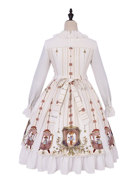 Classic JSK Lace-Up Lolita Dress Princess Dress  AGD159