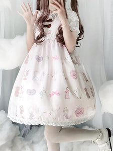 Original Lolita Dress Daily Dress JSK Pink AGD212