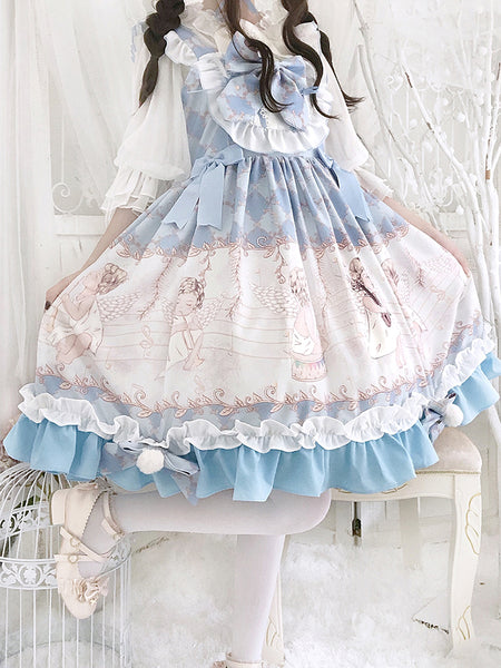 Lolita Dress Venus Movement Princess JSK Cotton Dress AGD220